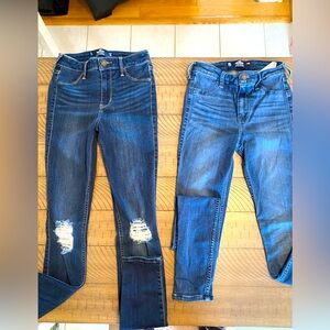 *TWO* Pairs of hollister jeans EXCELLENT conditions